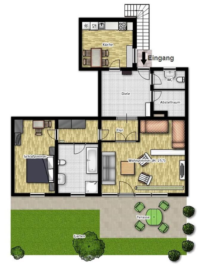 Apartment Seeblick Wetter Wetter  Exterior photo